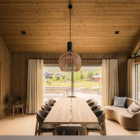 Villa Fell Fjord With Sauna & Jacuzzi Vradal